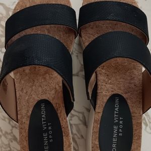 Genuine Adrienne Vittadini Slip On Sandals size 8.5M